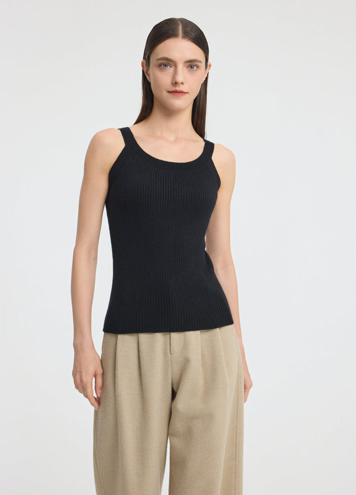 Cashmere Fine-Knit Camisole