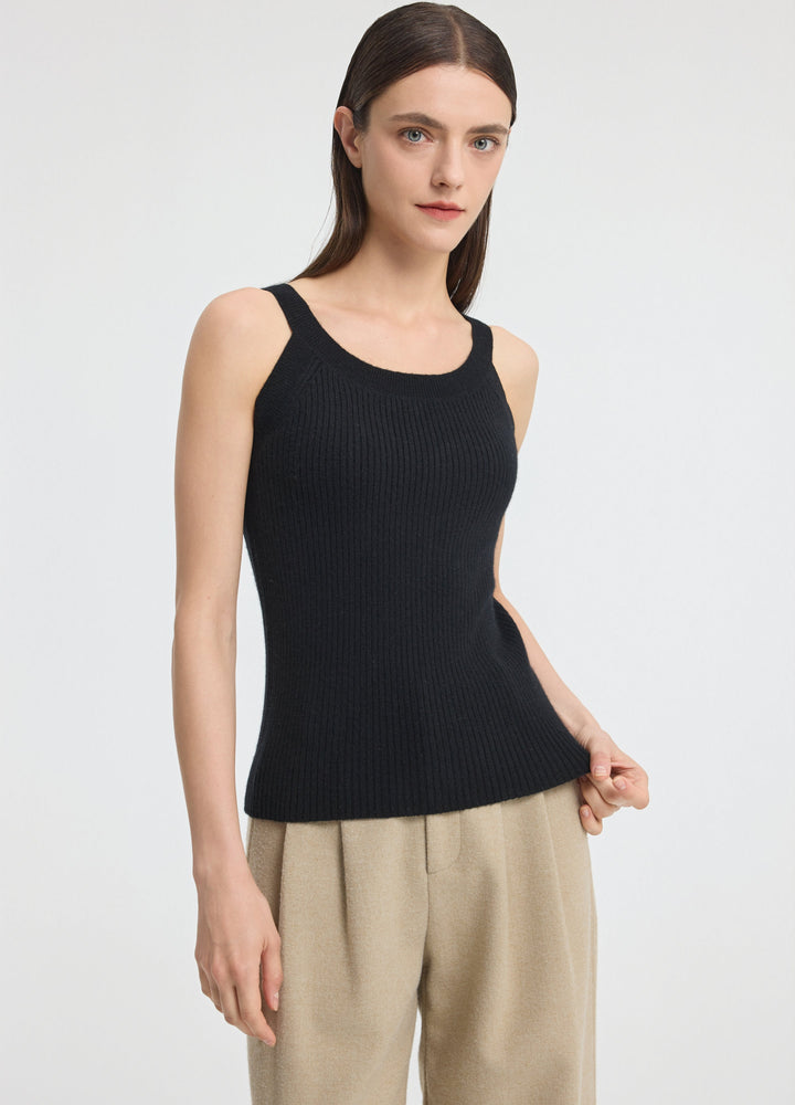 Cashmere Fine-Knit Camisole