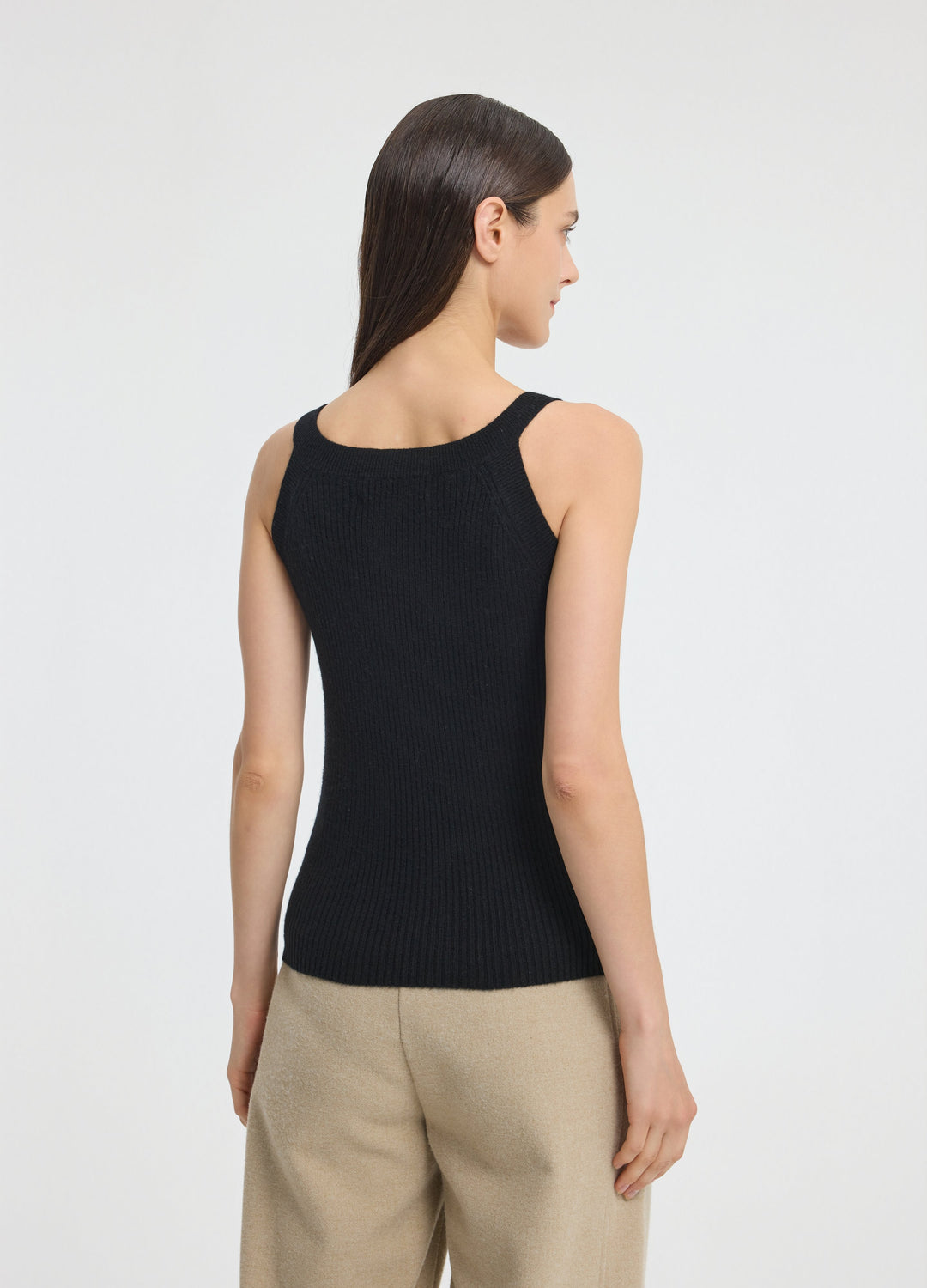 Cashmere Fine-Knit Camisole