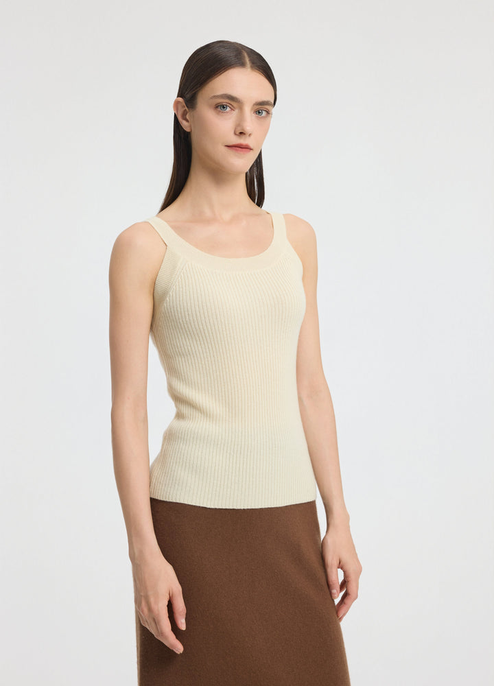 Cashmere Fine-Knit Camisole