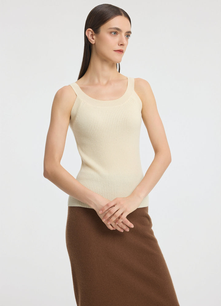 Cashmere Fine-Knit Camisole