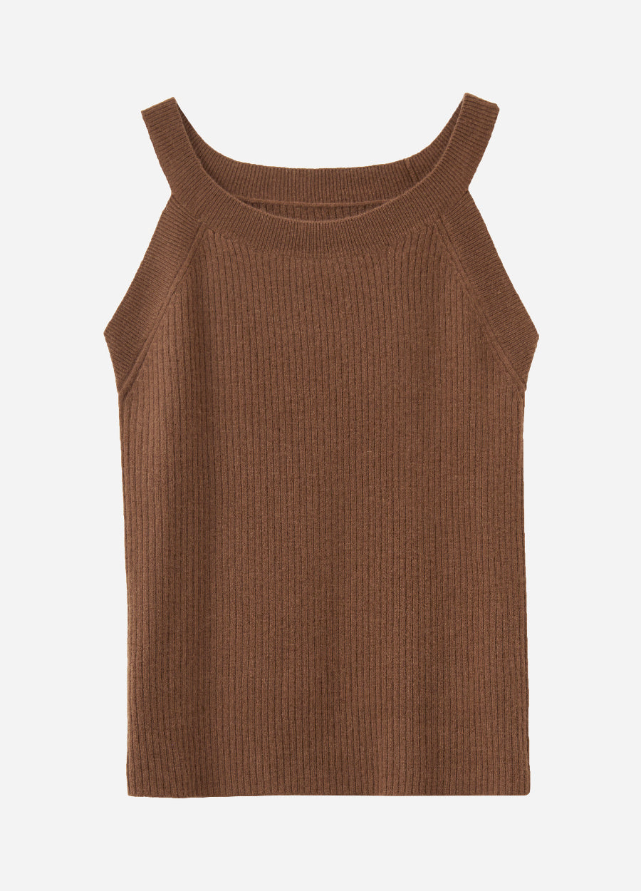 Cashmere Fine-Knit Camisole