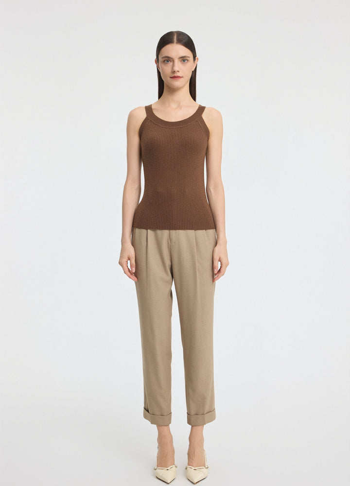 Cashmere Fine-Knit Camisole