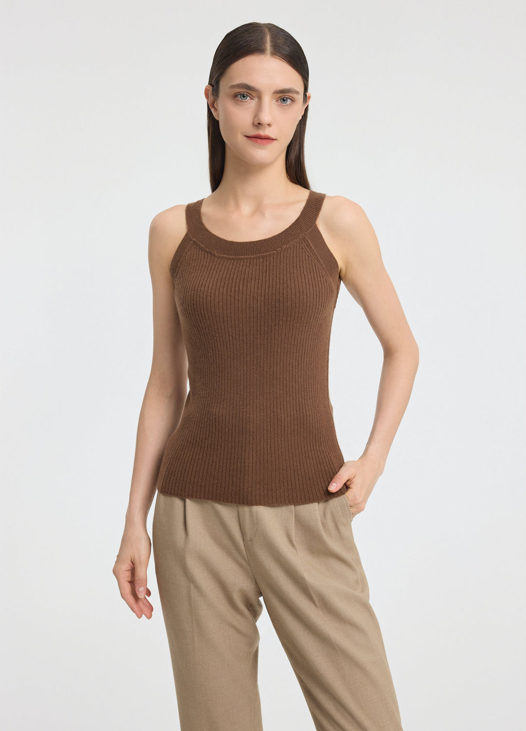 Cashmere Fine-Knit Camisole