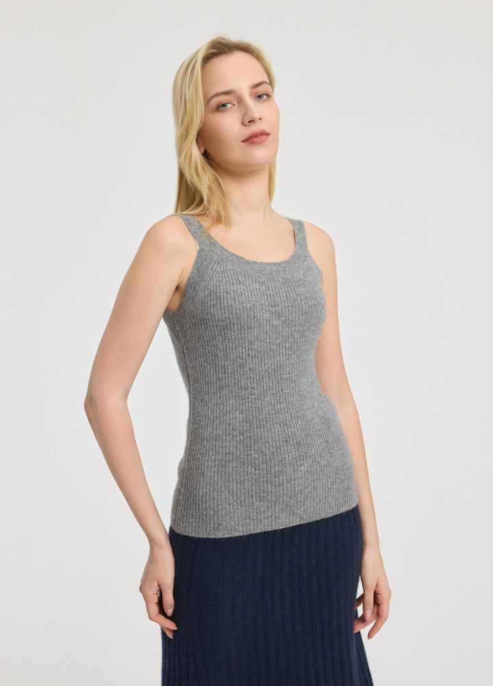 Cashmere Fine-Knit Camisole