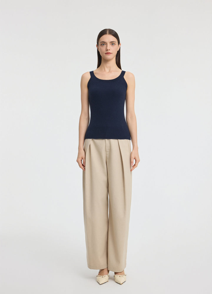 Cashmere Fine-Knit Camisole
