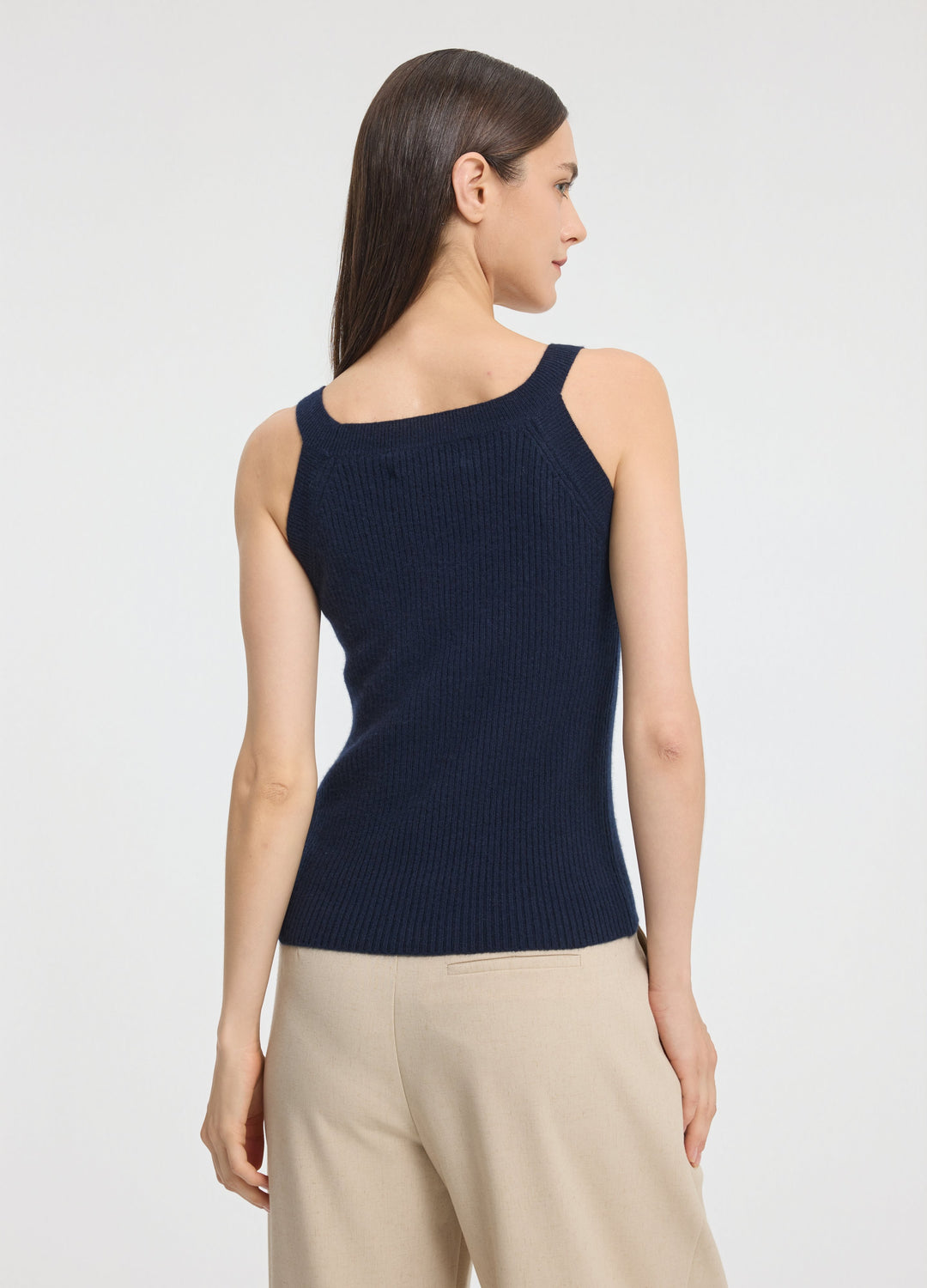 Cashmere Fine-Knit Camisole