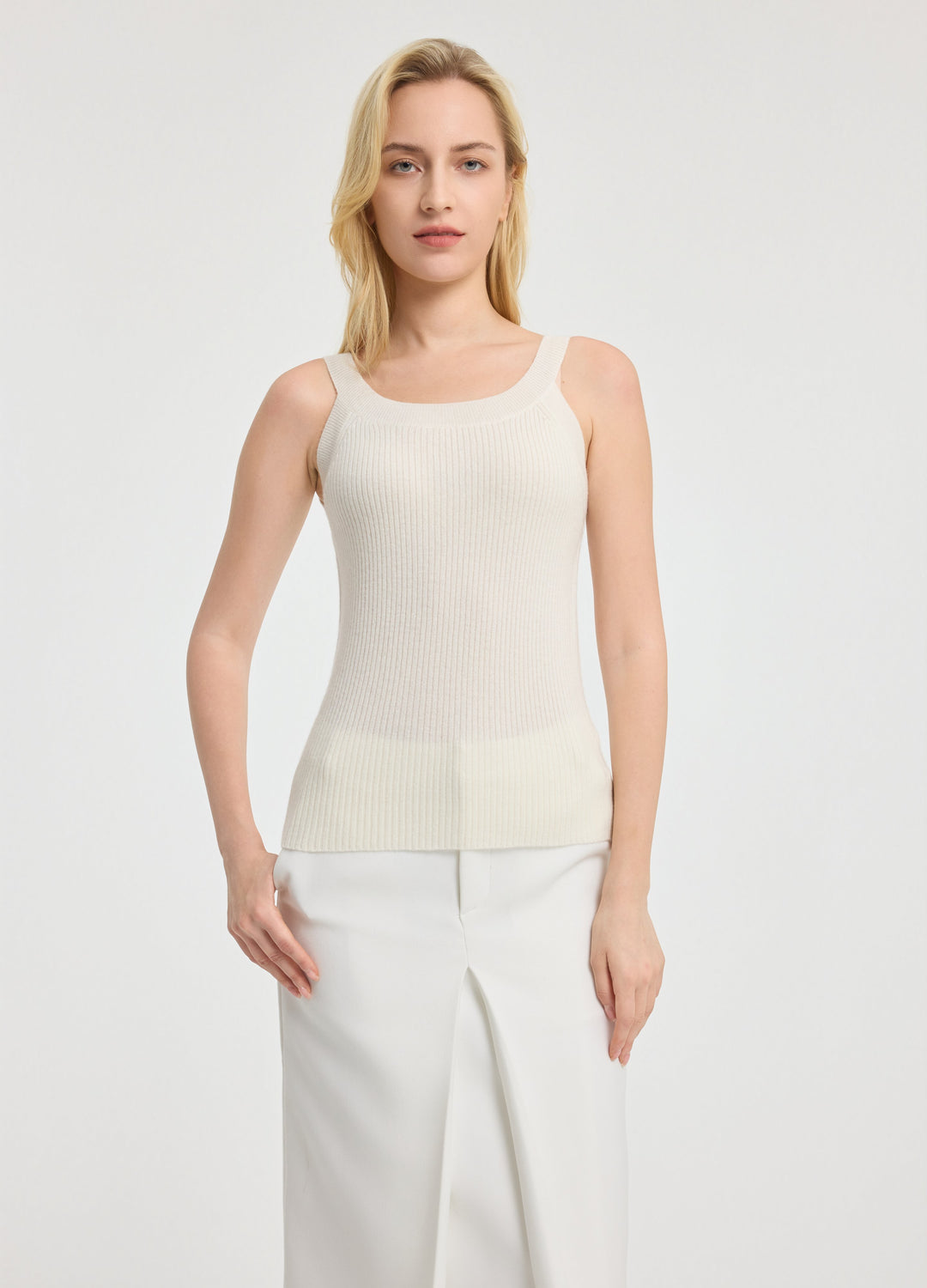 Cashmere Fine-Knit Camisole