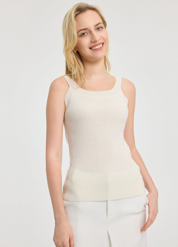 Cashmere Fine-Knit Camisole