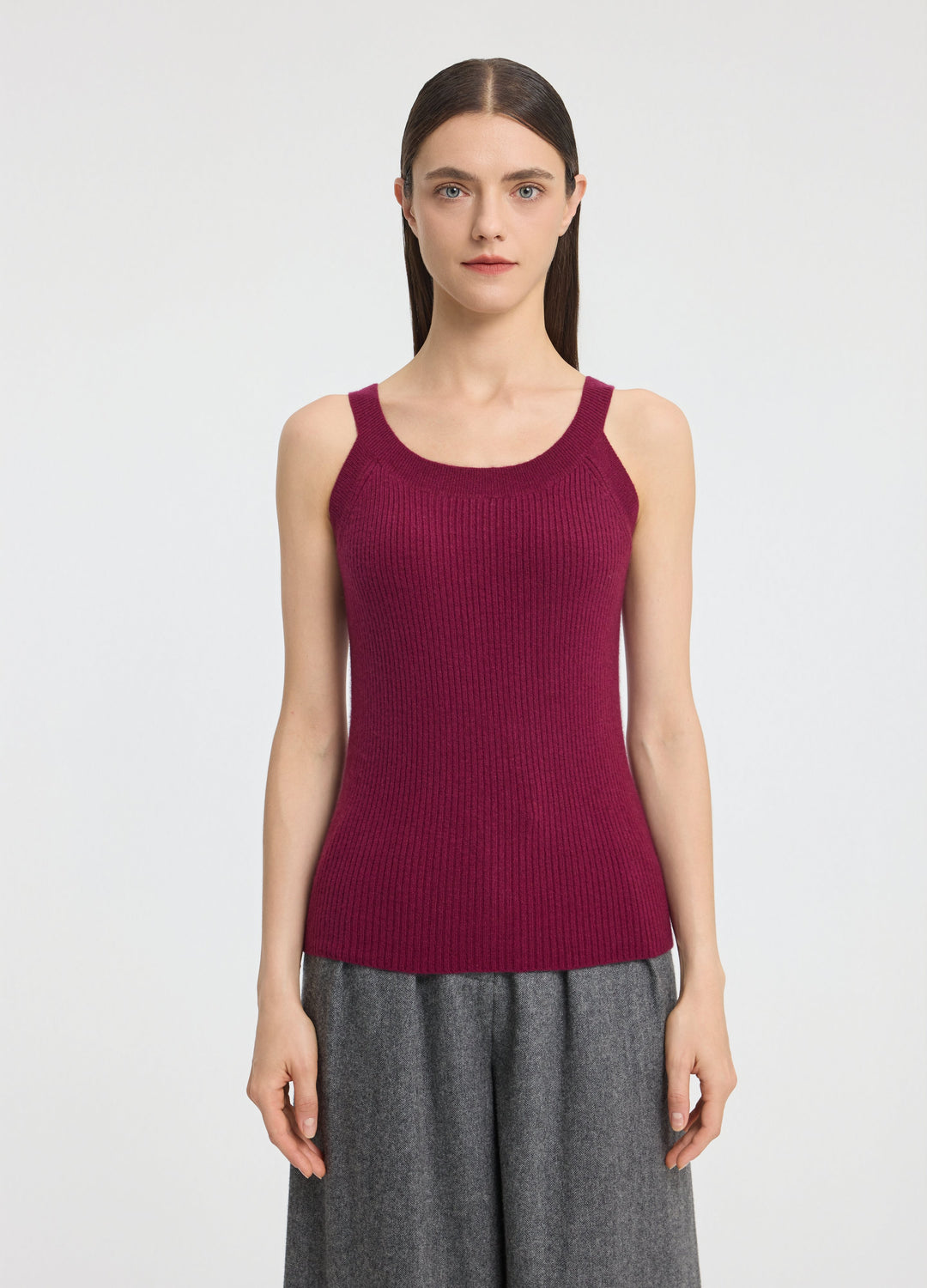Cashmere Fine-Knit Camisole