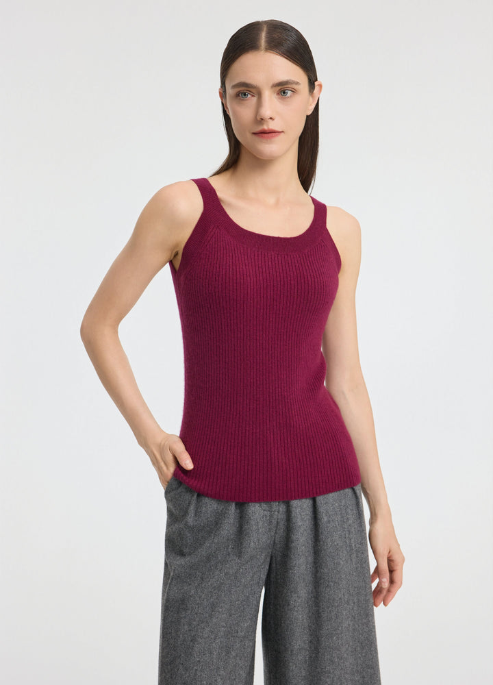 Cashmere Fine-Knit Camisole