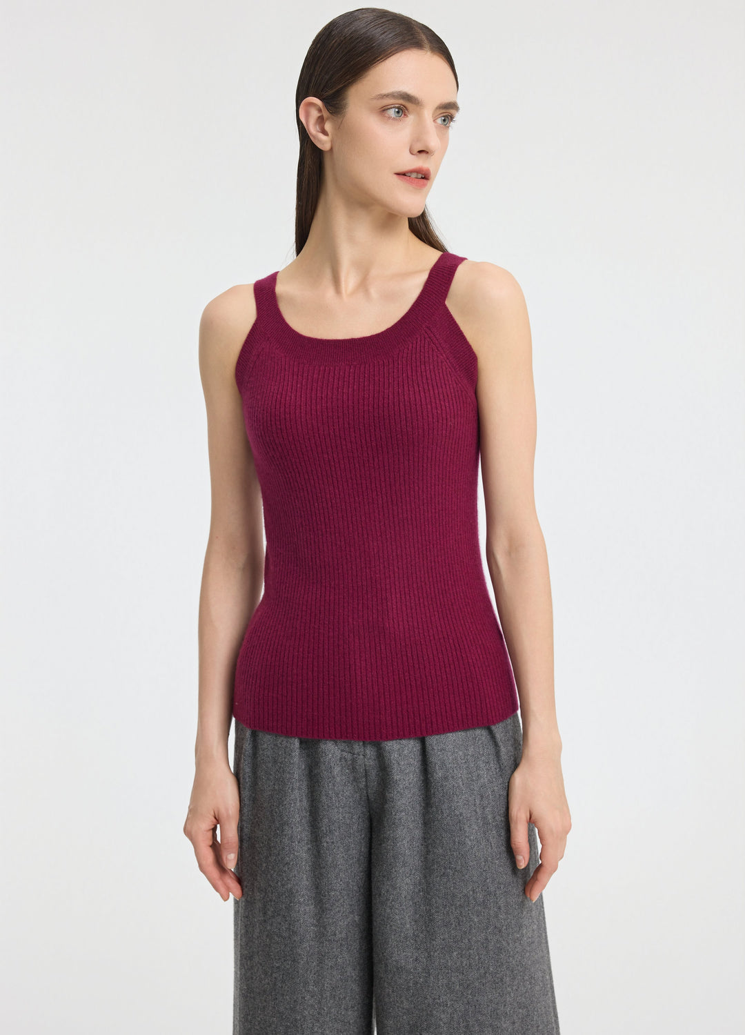 Cashmere Fine-Knit Camisole