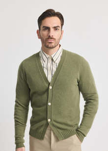 Men's Greenwich Cardigan (Merino Blend)