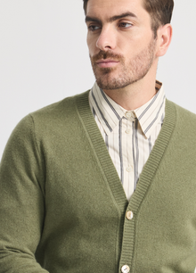 Men's Greenwich Cardigan (Merino Blend)