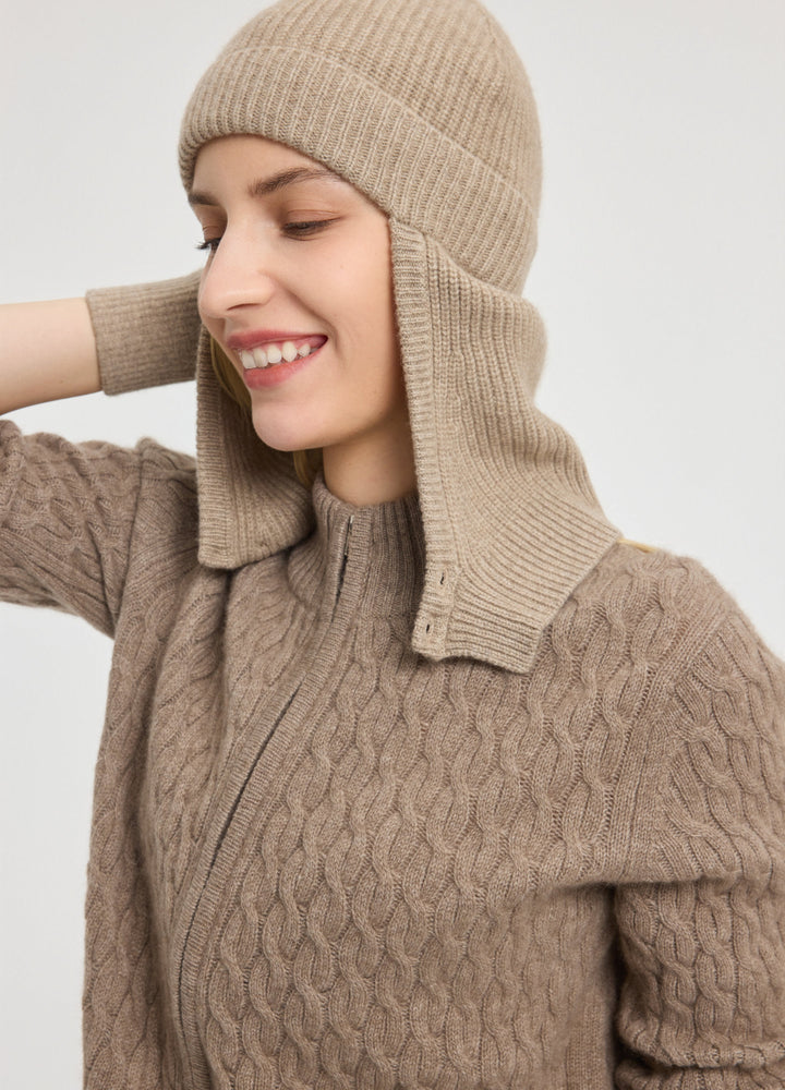 Cashmere Hooded Snood