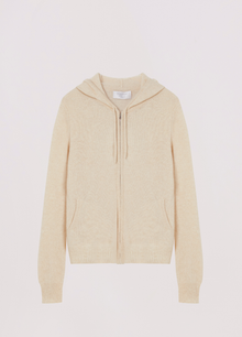 Cashmere Highbury Hooded Zip-Up
