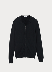 Cashmere Highbury Hooded Zip-Up