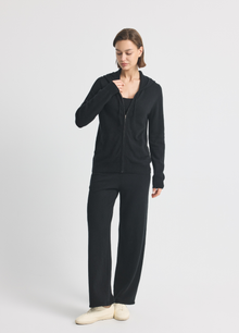 Cashmere Highbury Hooded Zip-Up