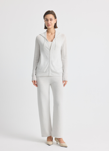 Cashmere Highbury Hooded Zip-Up