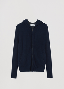 Cashmere Highbury Hooded Zip-Up
