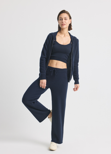 Cashmere Highbury Hooded Zip-Up
