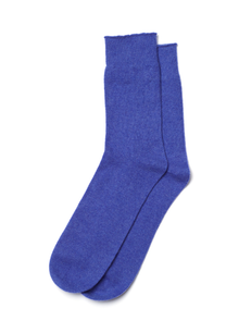 Cashmere Jersey Socks
