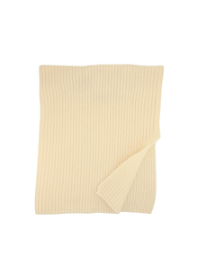 Cashmere Ribbed Snood With Slit