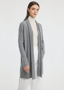 Cashmere Long Cardigan