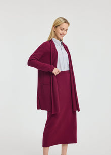 Cashmere Long Cardigan