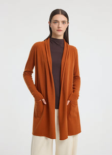 Cashmere Long Cardigan