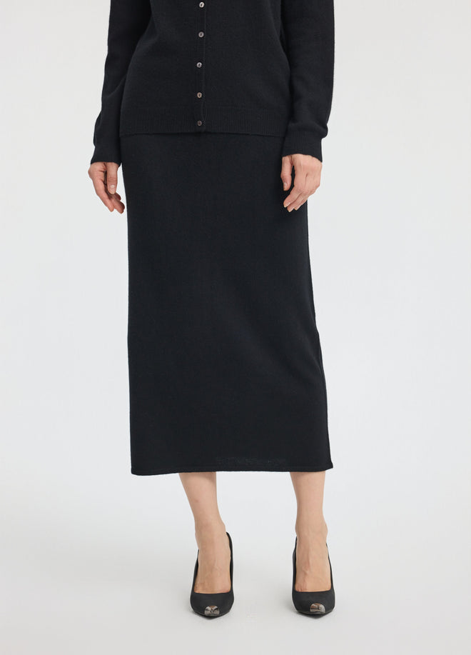 Cashmere Long Skirt