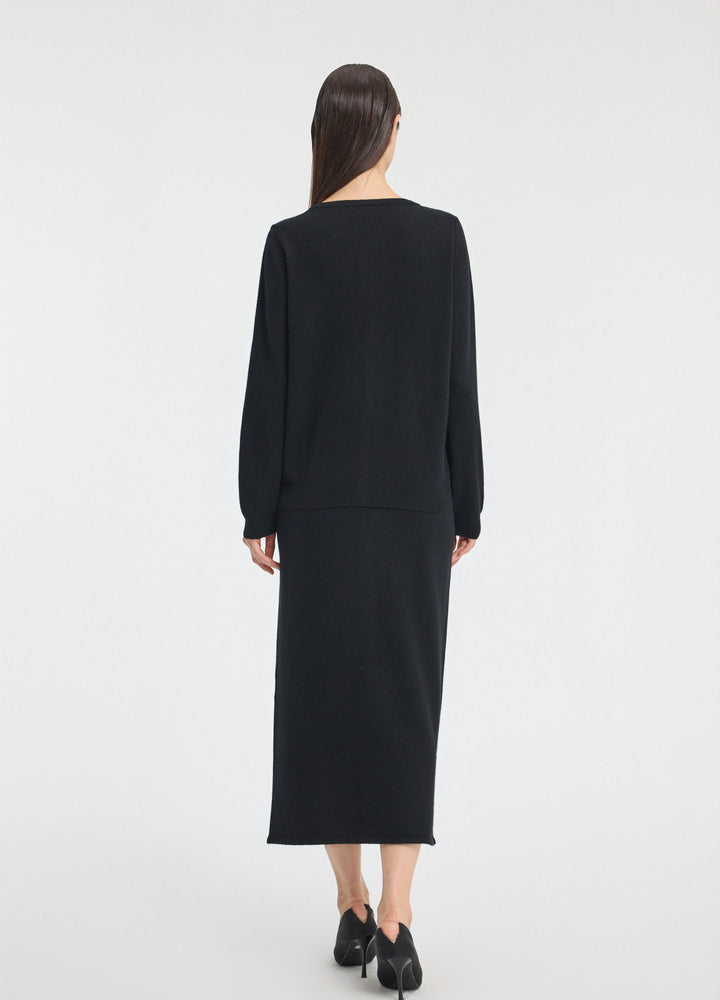 Cashmere Long Skirt