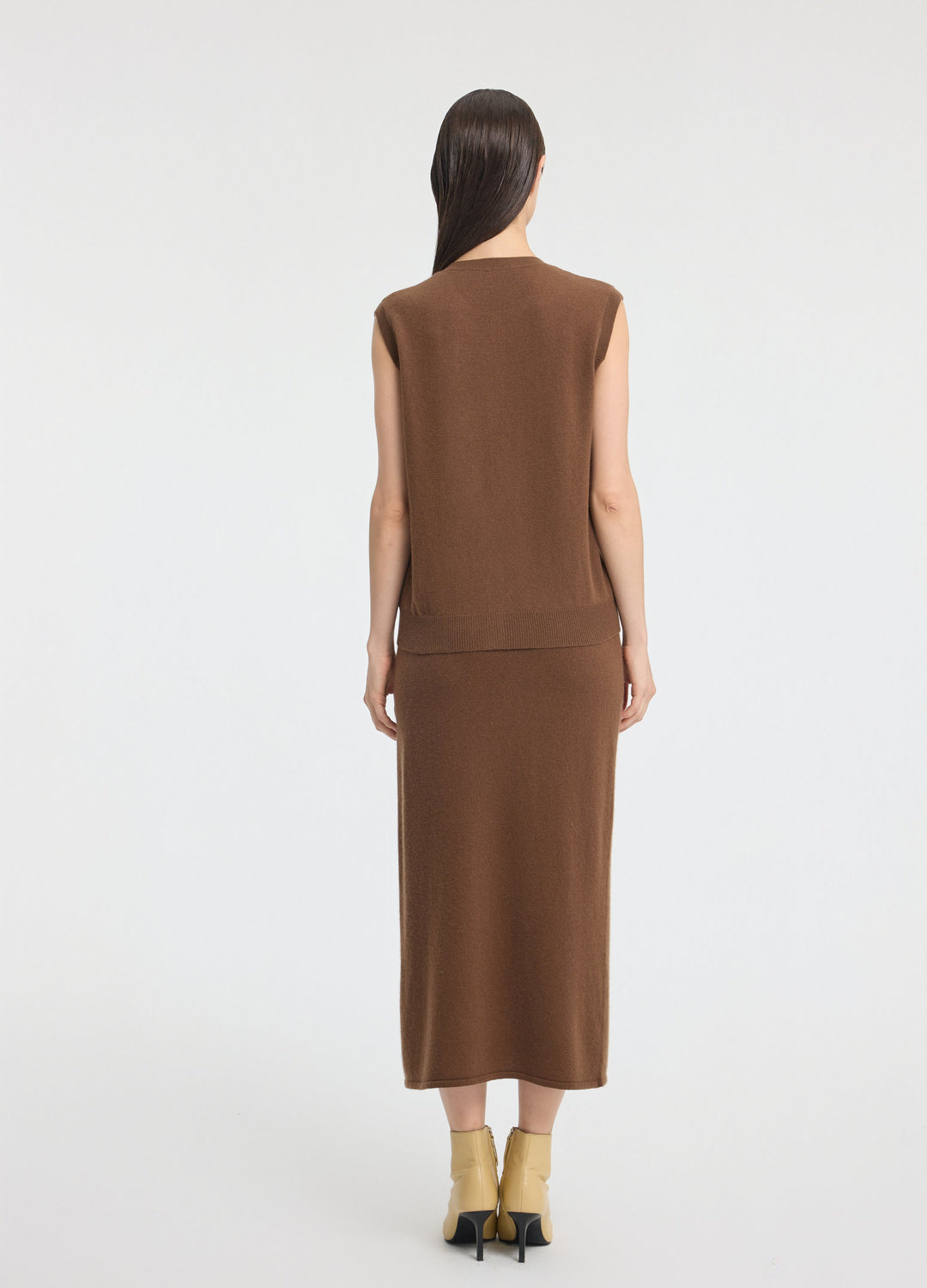 Cashmere Long Skirt