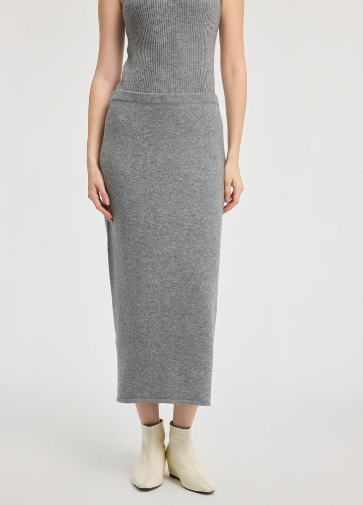 Cashmere Long Skirt