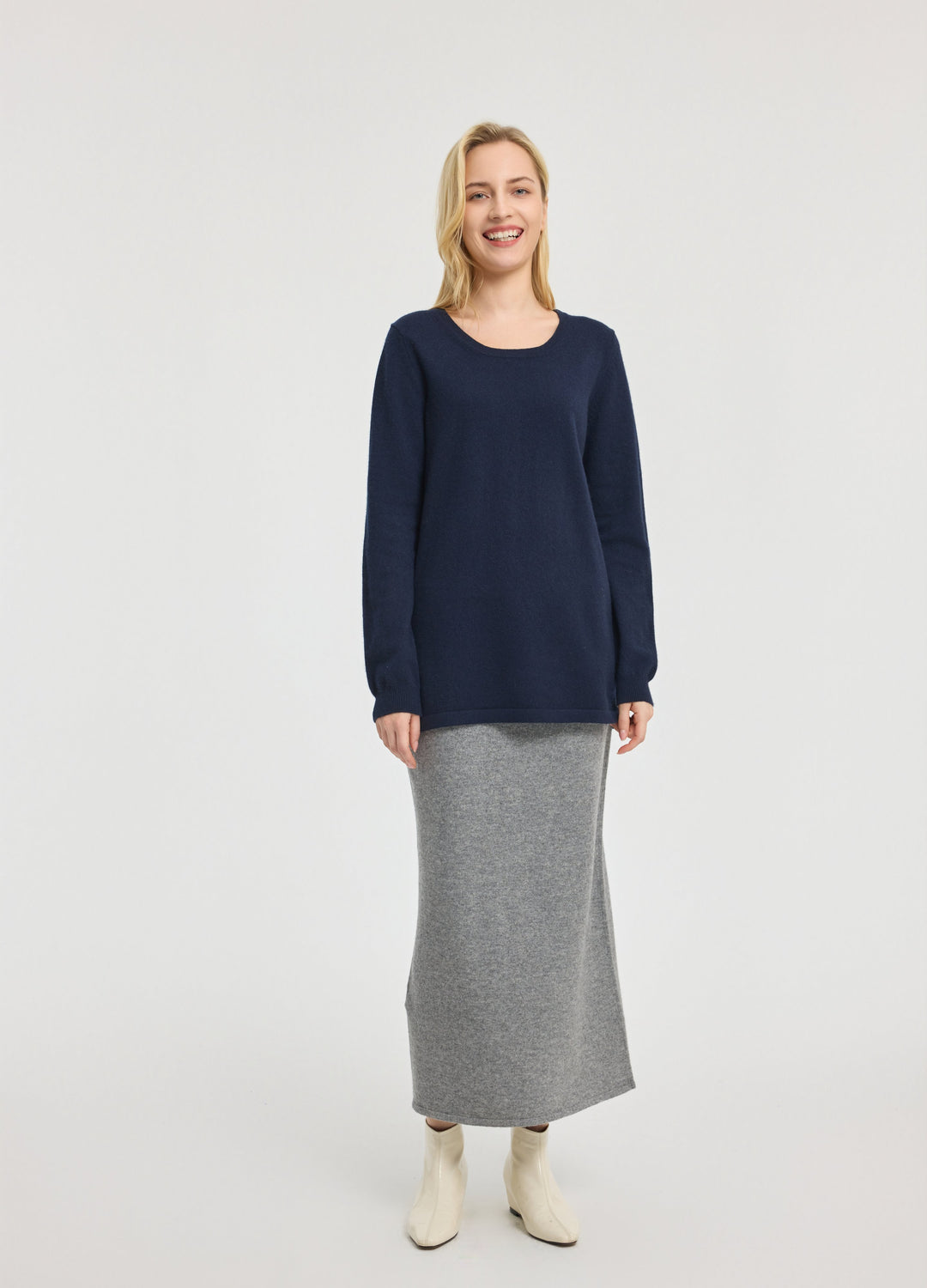 Cashmere Long Skirt