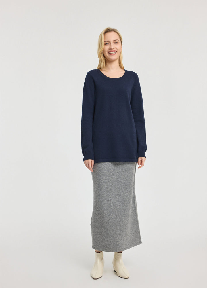 Cashmere Long Skirt