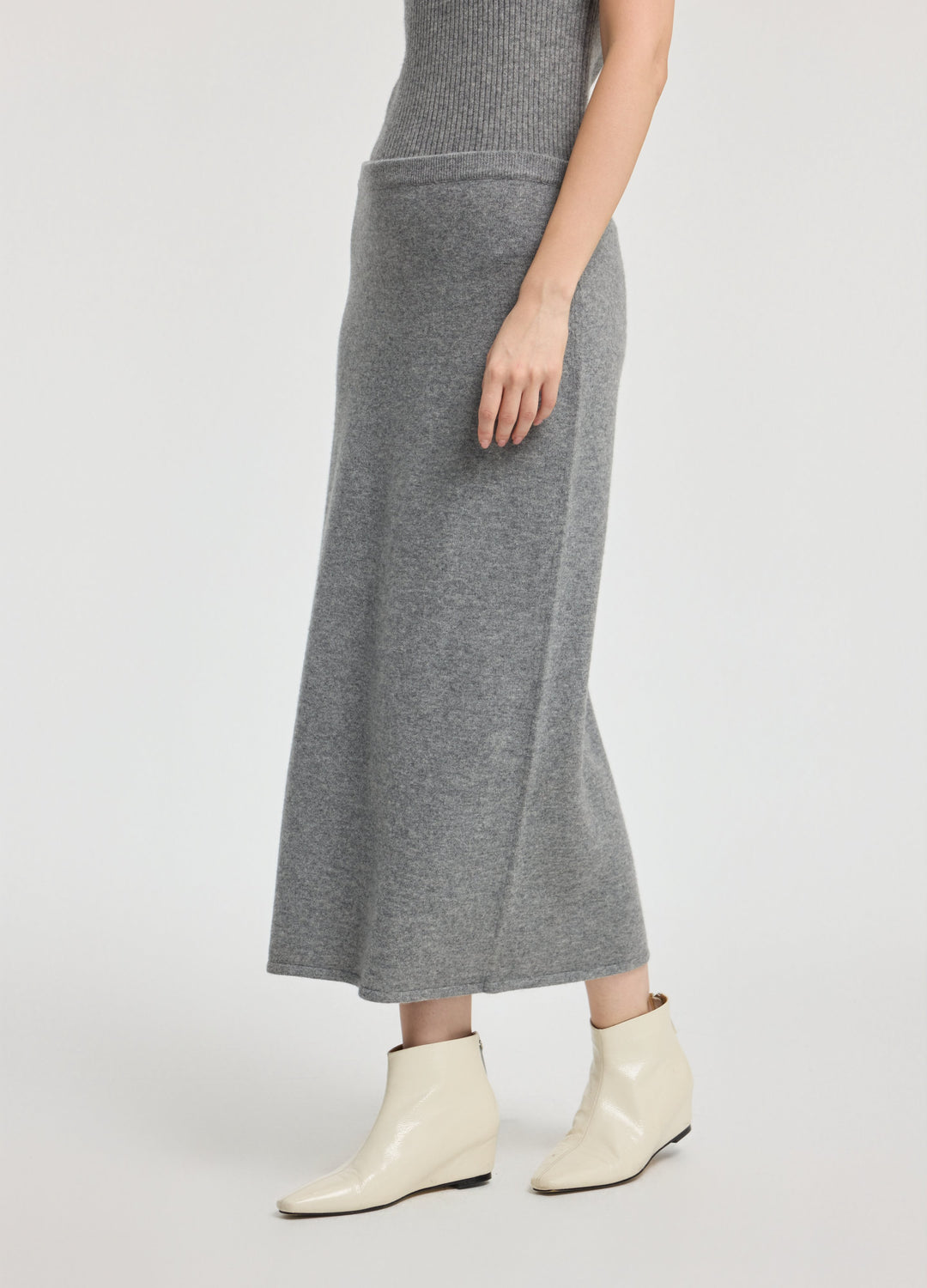 Cashmere Long Skirt