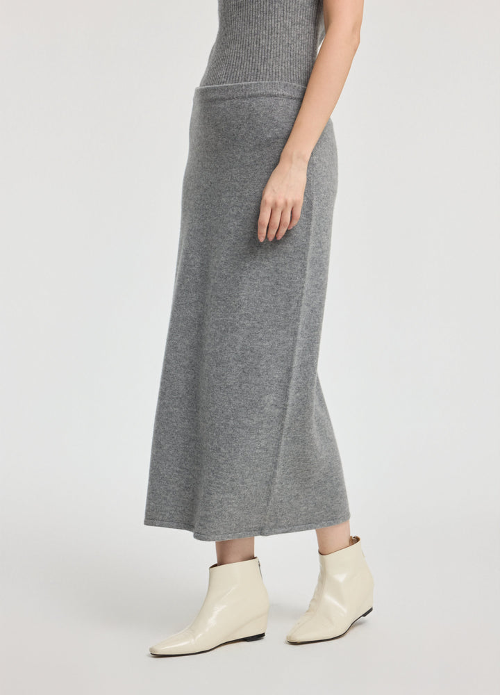Cashmere Long Skirt