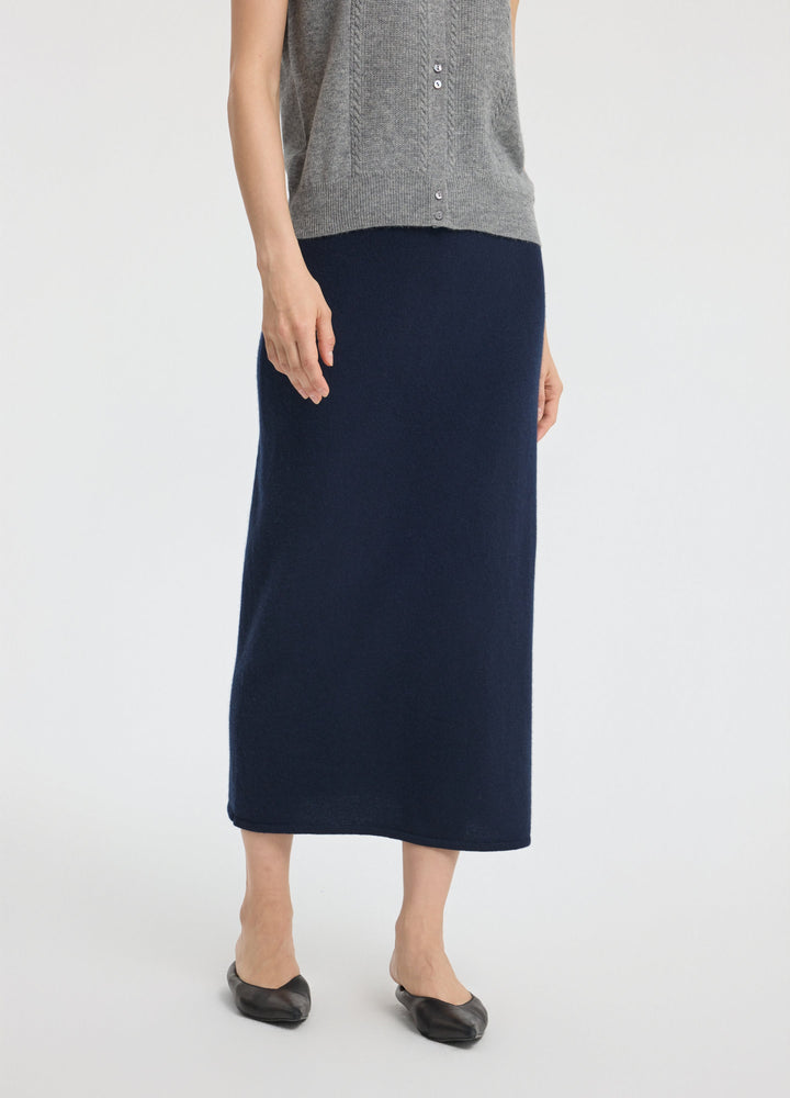 Cashmere Long Skirt