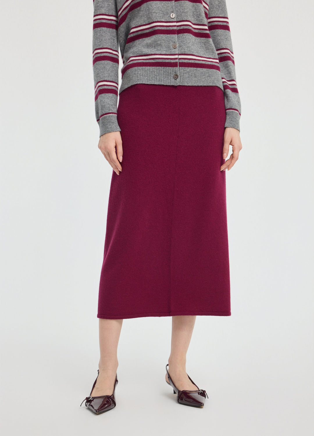 Cashmere Long Skirt