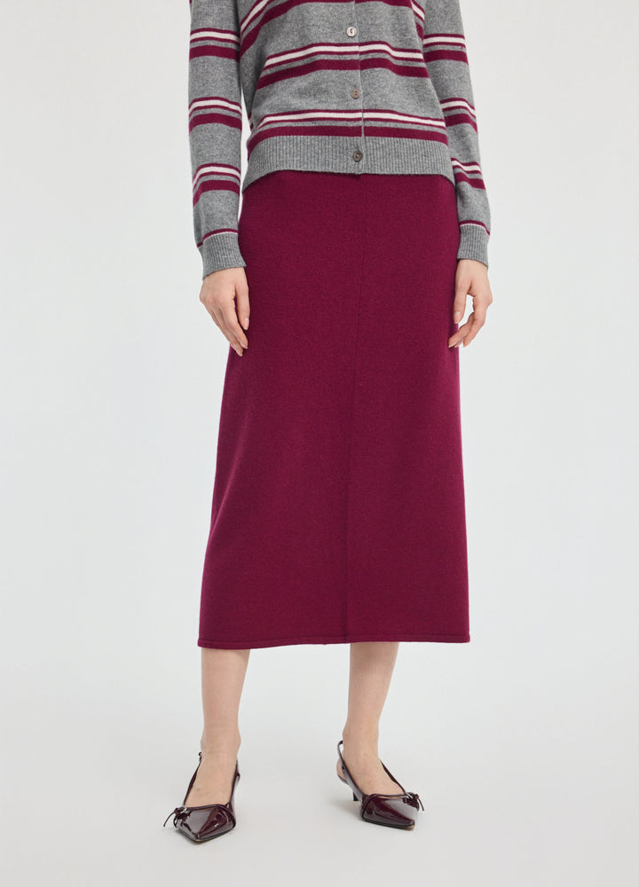 Cashmere Long Skirt