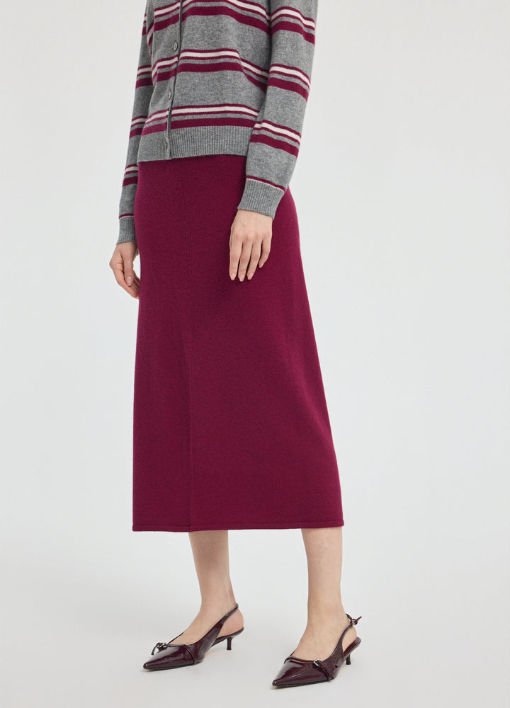 Cashmere Long Skirt