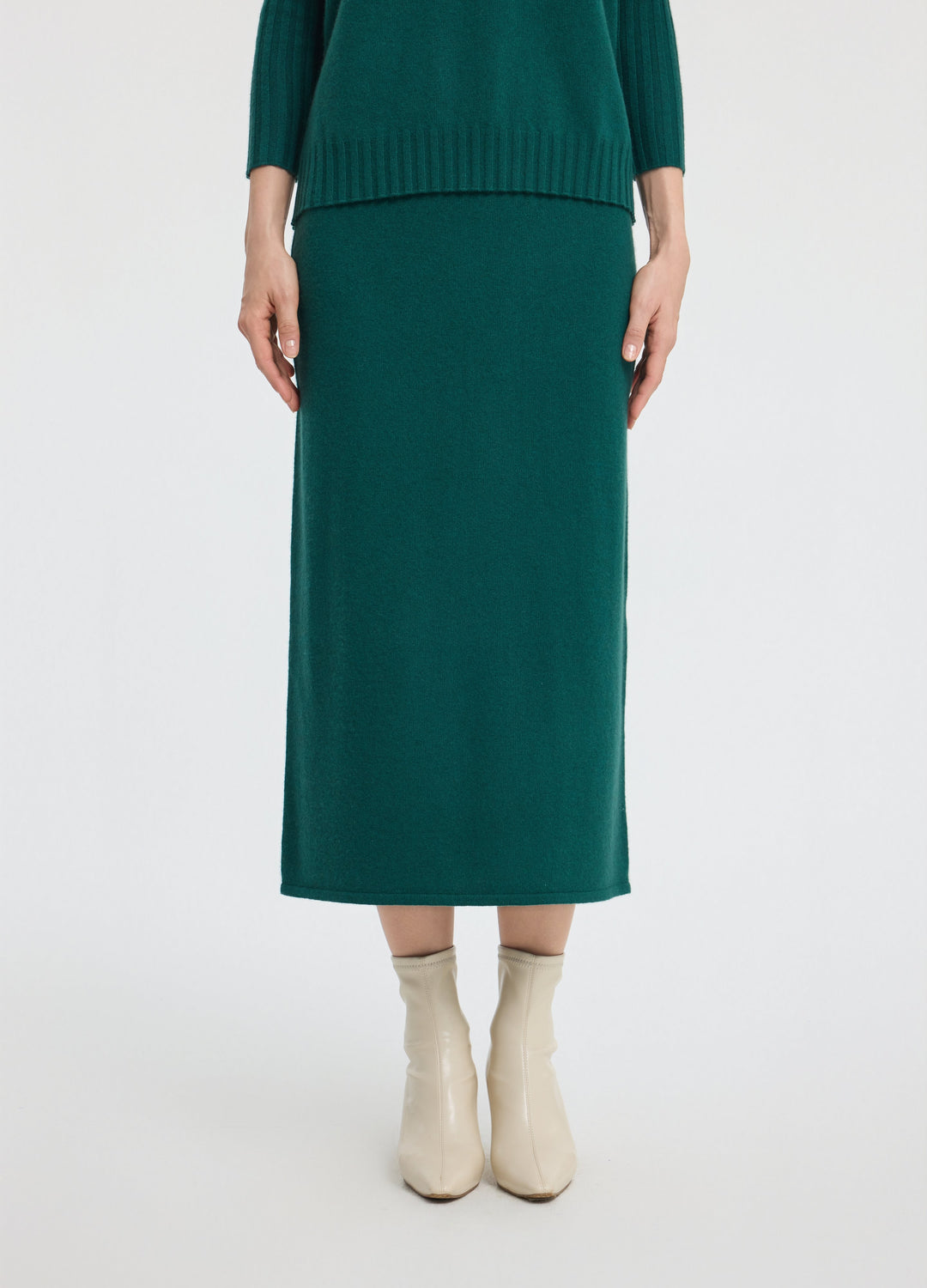 Cashmere Long Skirt