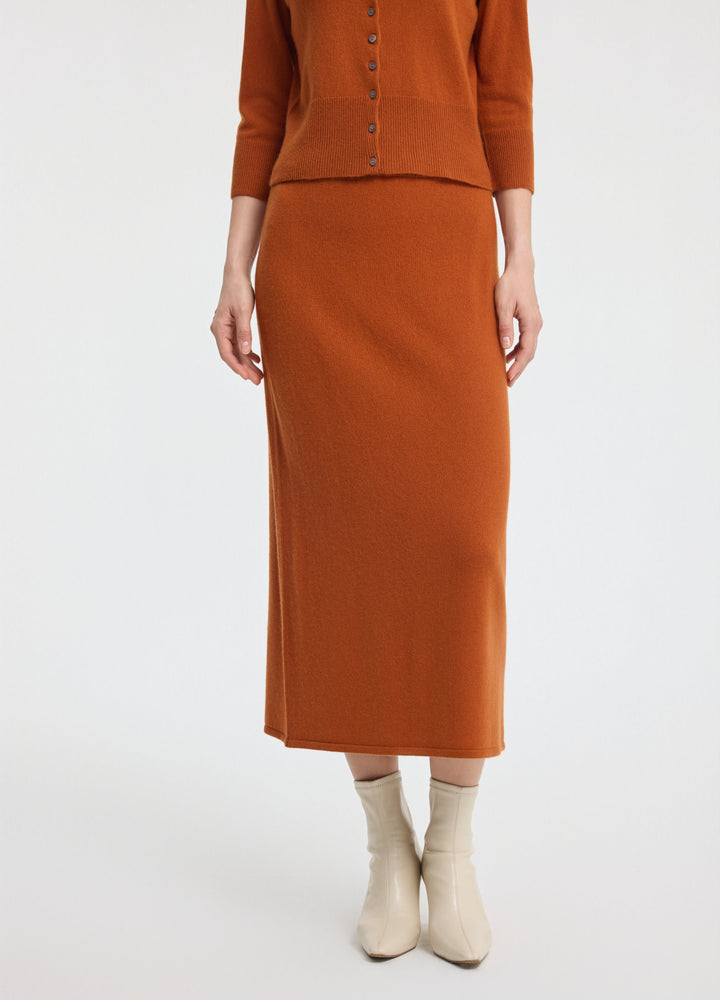 Cashmere Long Skirt