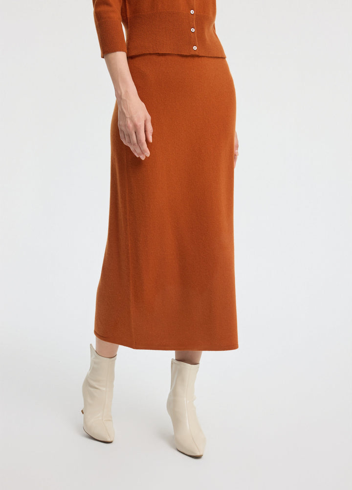Cashmere Long Skirt