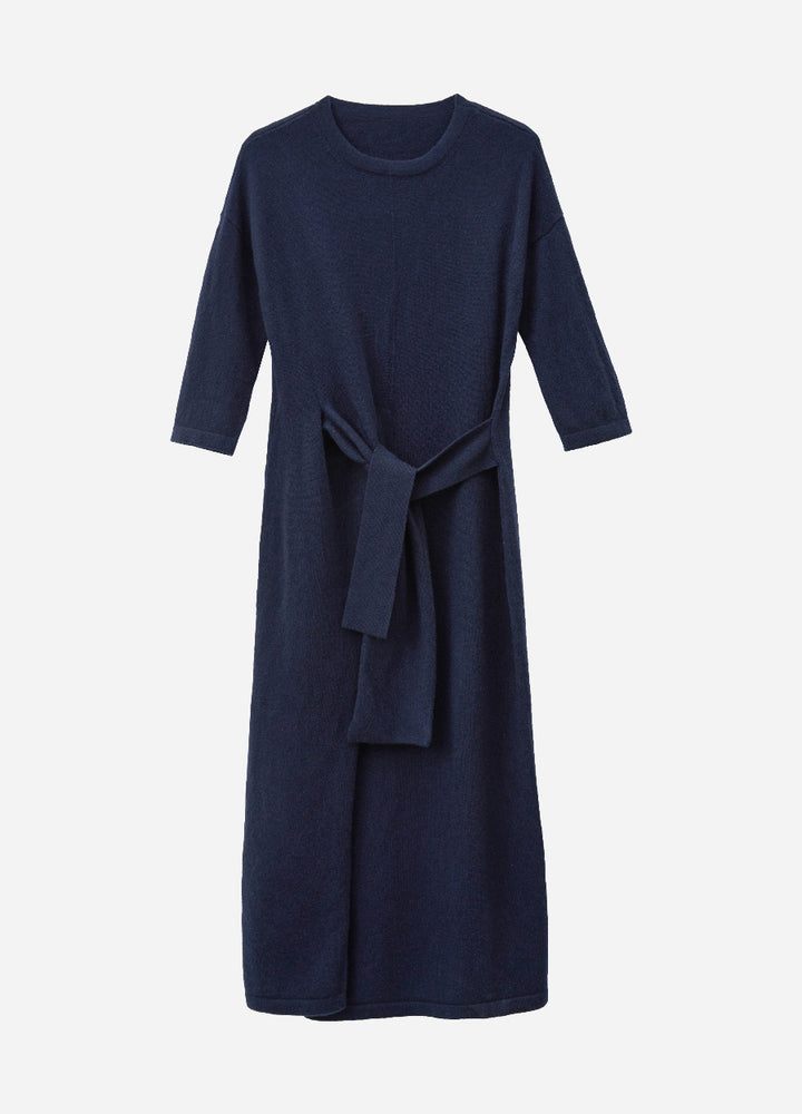 Cashmere Luna Tie Front Dress