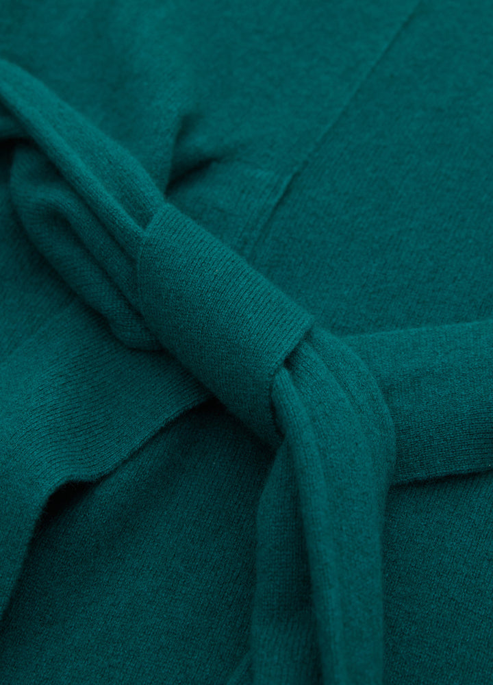 Cashmere Luna Tie Front Dress