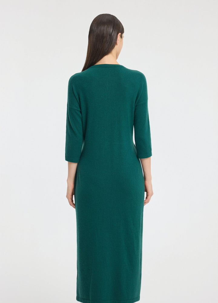Cashmere Luna Tie Front Dress