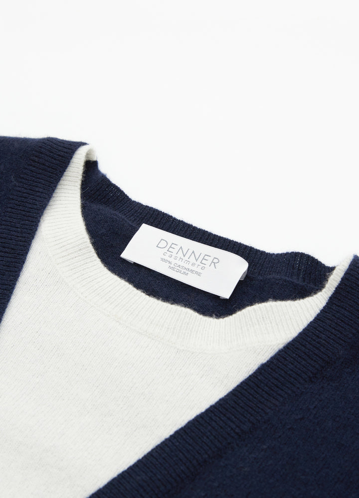 Cashmere Layering V-Neck Cardigan