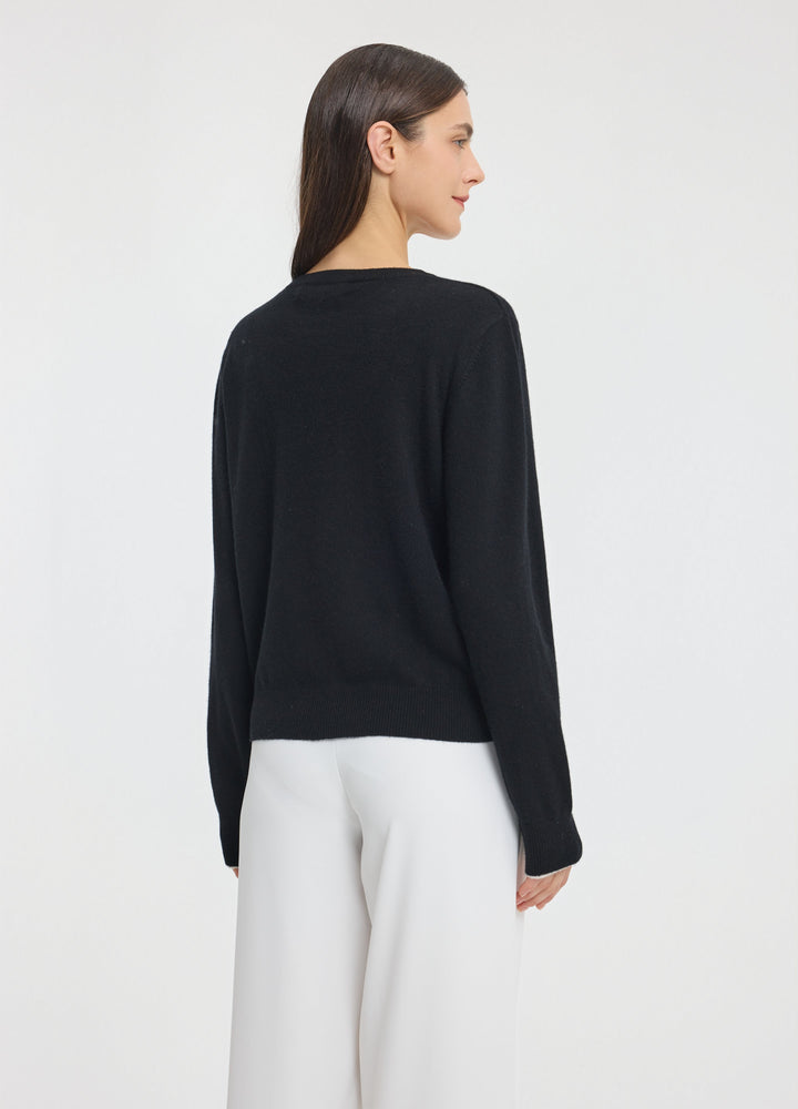 Cashmere Layering V-Neck Cardigan
